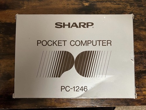 Sharp pocket computer - pocket,