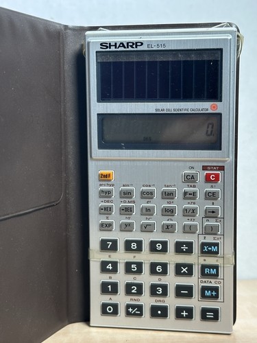 Vintage sharp 515 solar - vintage,
