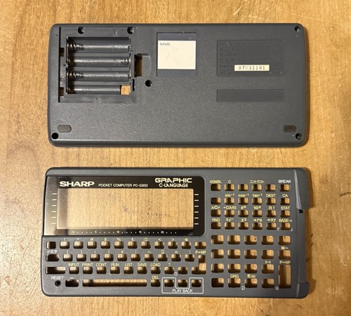 Sharp g850 pocket computer - pc-g850,
