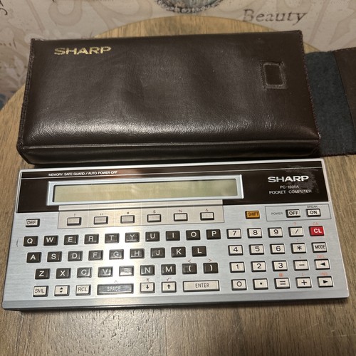 Vintage sharp 1500a pocket - pc-1500a,