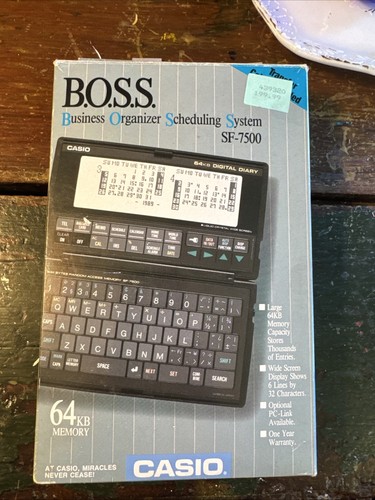 Casio sf 7500 64kb - casio/b.o.s.s., sf-7500