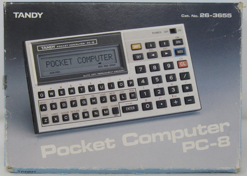 Tandy vintage pocket - pc-8,