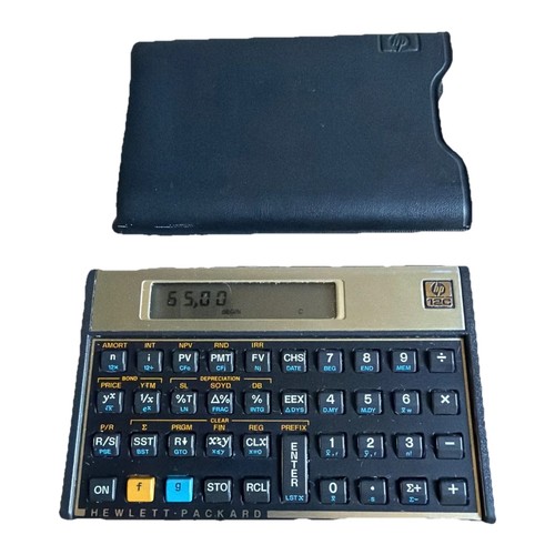 Vintage hewlett packard 12c - vintage,
