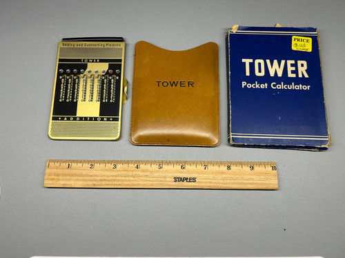Vintage tower pocket - tower,