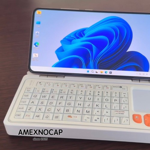 Magnetic phone keyboard - phone, with