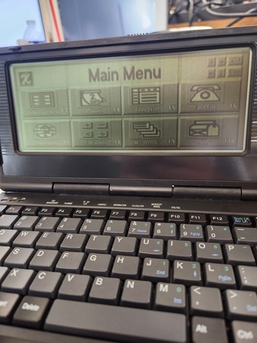Vintage zeos pocket palmtop - pc,