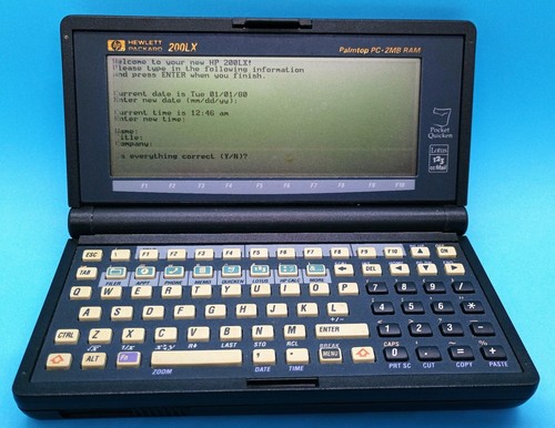 Vintage 200lx handheld - vintage, hp