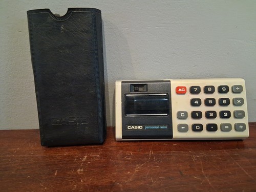Vintage casio personal mini - casio, personal-mini