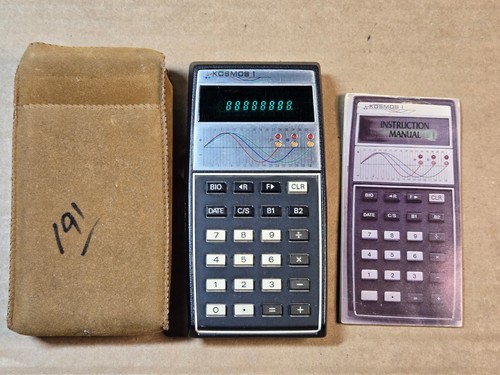 Kosmos vintage calculator - vintage,
